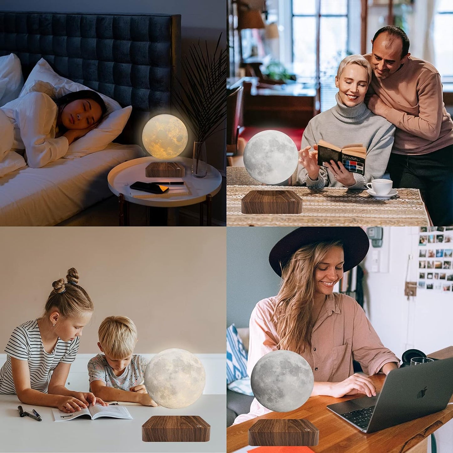 Levitating Moon Lamp
