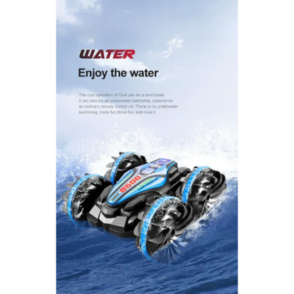RC 4WD Off-Road Amphibious Toy Car