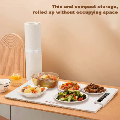 Electric Foldable Food Warmer Tray