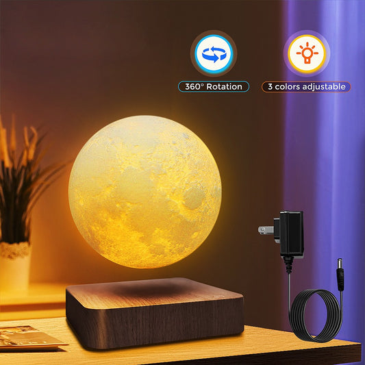 Levitating Moon Lamp