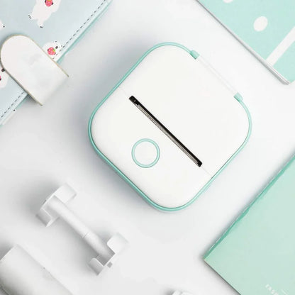 Portable Mini Thermal Printer – Bluetooth Inkless Photo & Label Printer