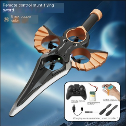 RC Flying Sword Fighter Plane Dual Control Stunt Glider