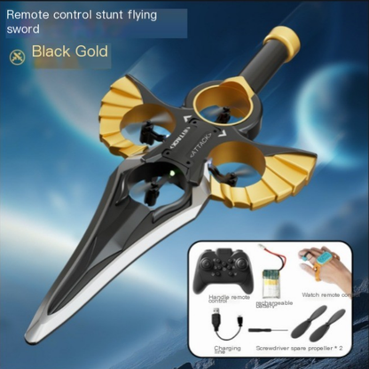 RC Flying Sword Fighter Plane Dual Control Stunt Glider