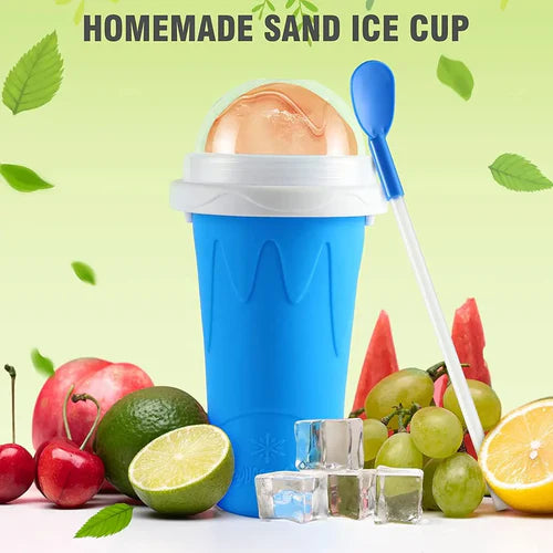 Magic Slushy Maker Cup – Instant Frozen Smoothie Cup Quick Freeze Squeeze Cooling Cup
