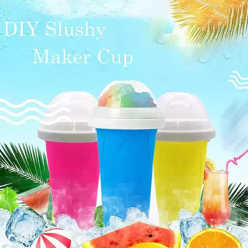 Magic Slushy Maker Cup – Instant Frozen Smoothie Cup Quick Freeze Squeeze Cooling Cup