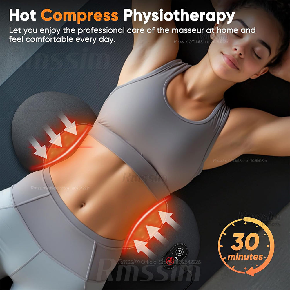 3-in-1 Electric Lumbar Support Pillow Massager
