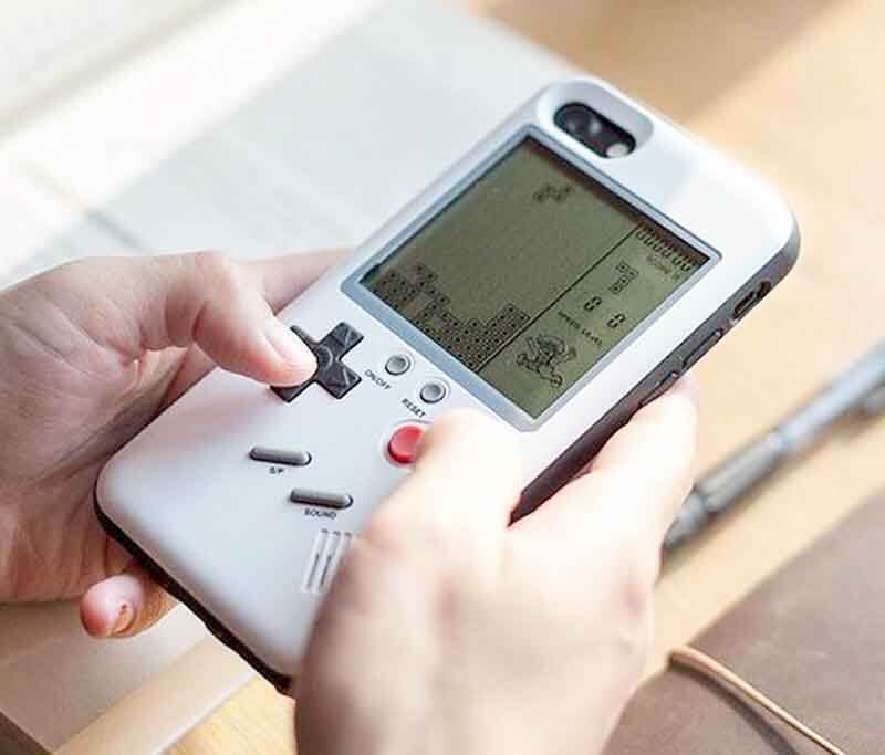 Playable Console Gameboy Iphone Case For 15 14 13 12 11 Pro Max