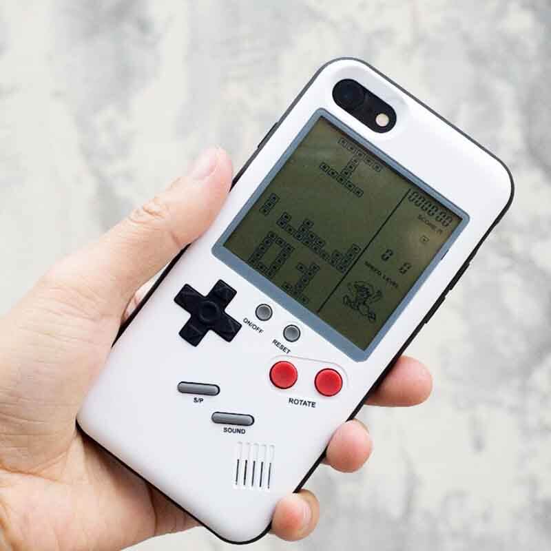 Playable Console Gameboy Iphone Case For 15 14 13 12 11 Pro Max