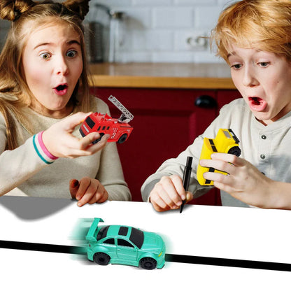 Follow-The-Line Sensory Inductive Toy Car