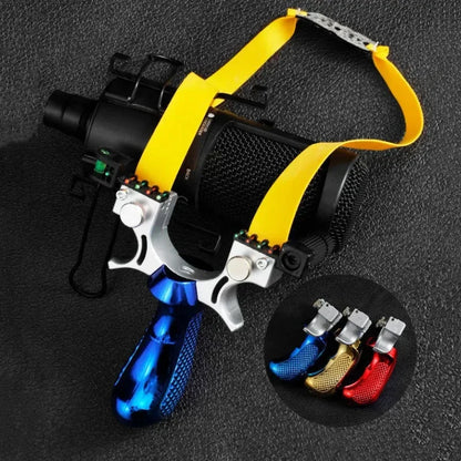 High Precision Laser-Guided Slingshot