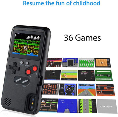 Playable Console Gameboy Iphone Case For 15 14 13 12 11 Pro Max