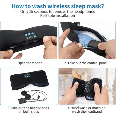 Sleeping Mask with Headphones