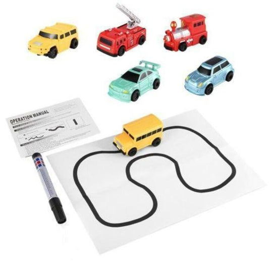 Follow-The-Line Sensory Inductive Toy Car