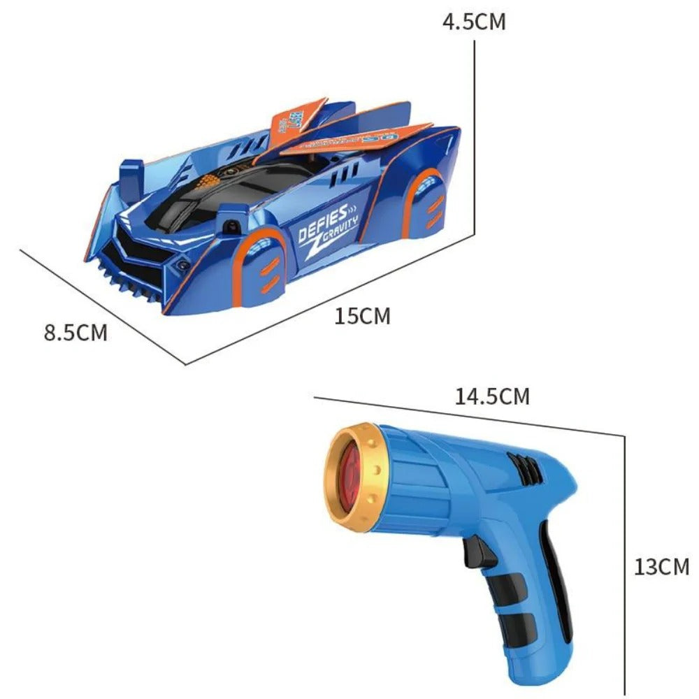 RC Wall Climbing Car Toy Infrared Laser Control