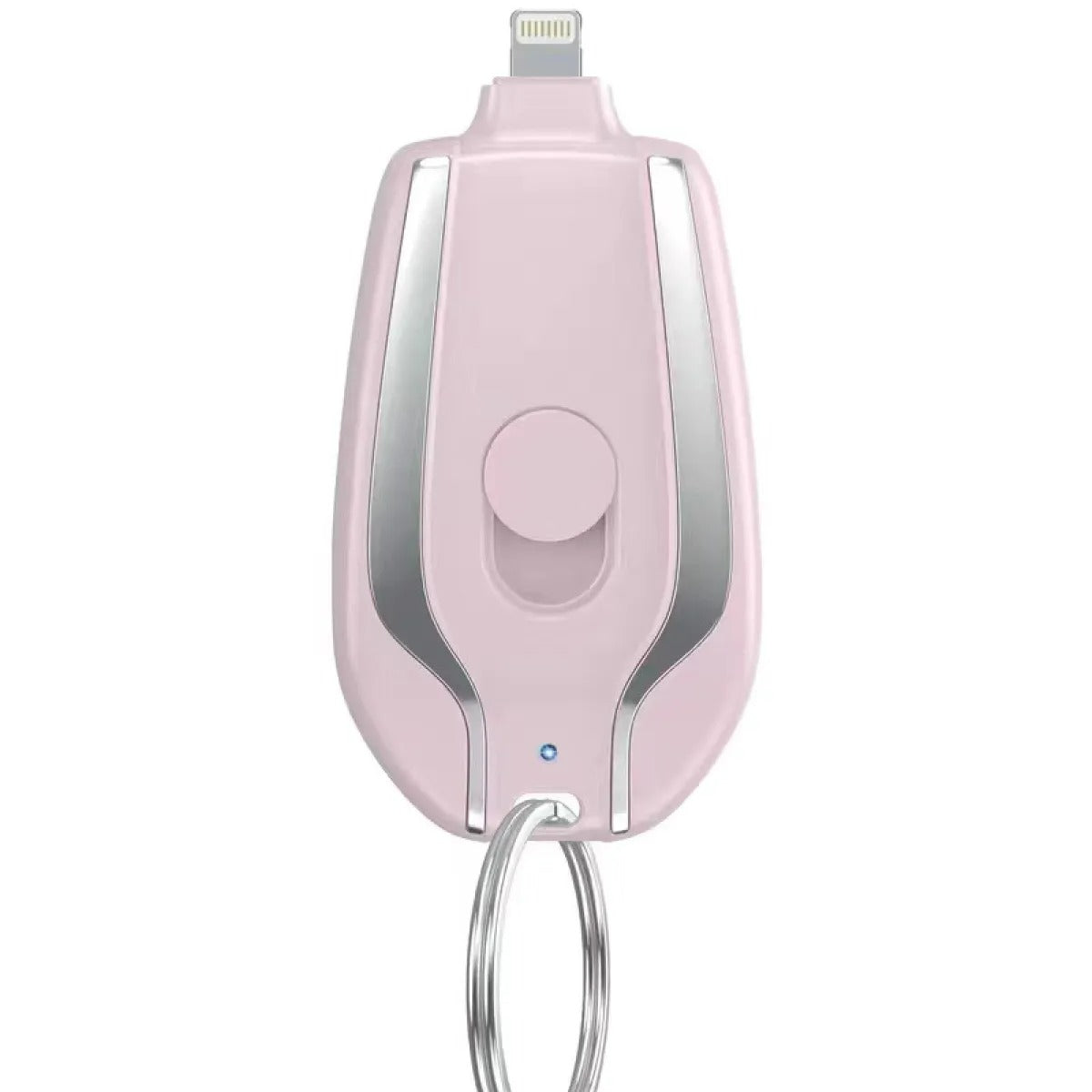Wireless Portable Mini Keychain Charger 1500mAh Emergency Power Supply