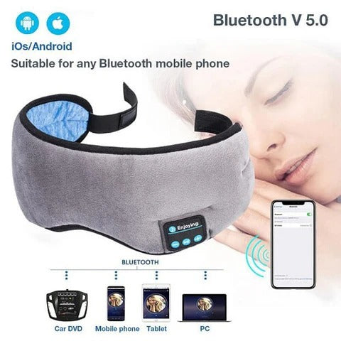 Sleeping Mask with Headphones