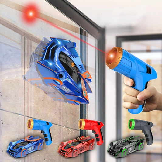RC Wall Climbing Car Toy Infrared Laser Control