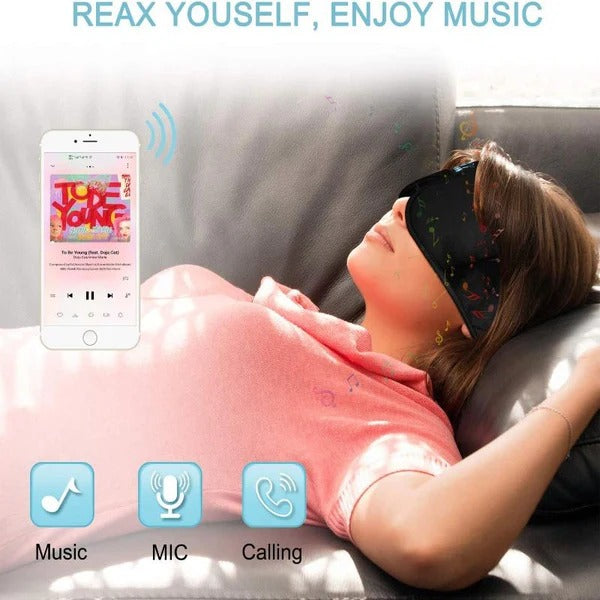 Sleeping Mask with Headphones