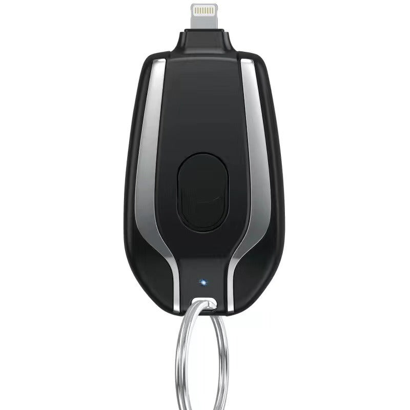 Wireless Portable Mini Keychain Charger 1500mAh Emergency Power Supply