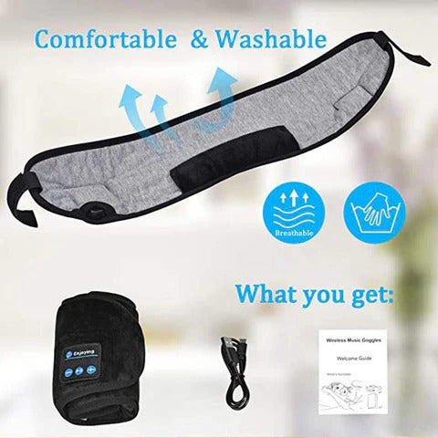 Sleeping Mask with Headphones