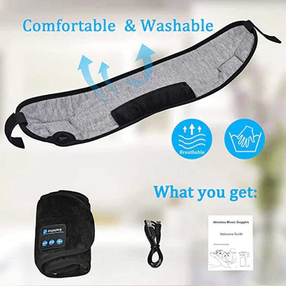 Sleeping Mask with Headphones