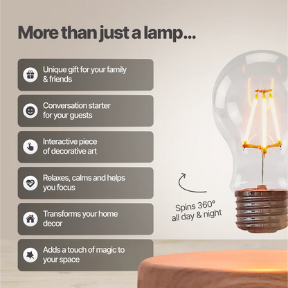 Levitating Light Bulb Lamp