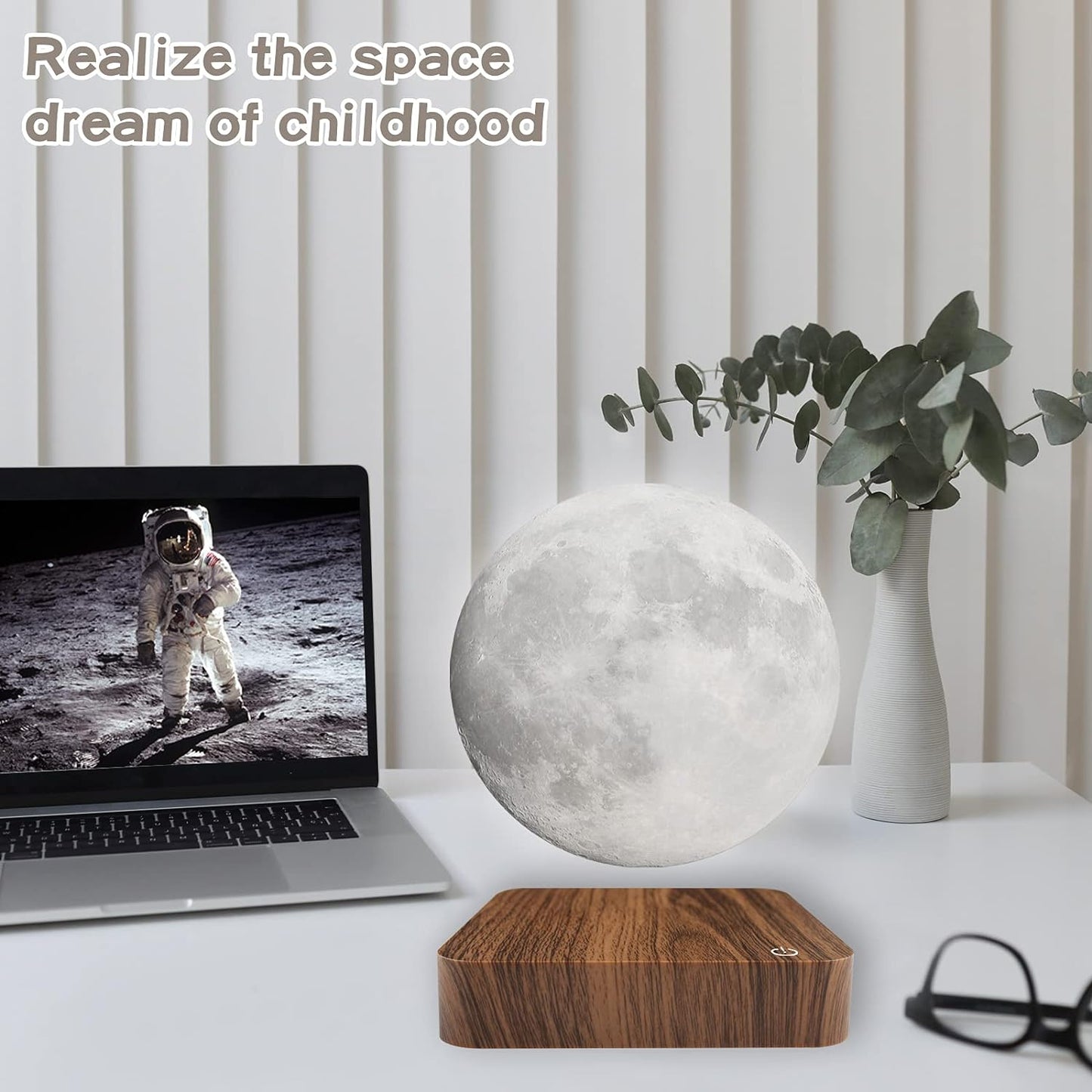 Levitating Moon Lamp
